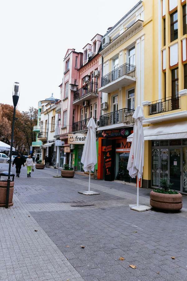 Beautiful Best Location Apartment "Blue Mouse" Plovdiv Buitenkant foto